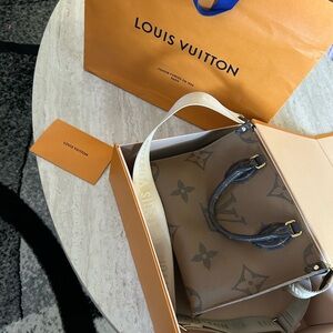 Louis Vuitton Brown Monogram Tote